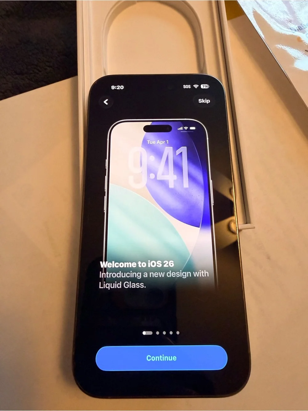 Apple iPhone 14 Pro Deep Blue with Triple Camera